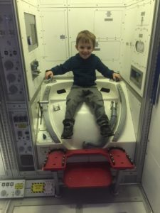 Using the Astronaut Potty