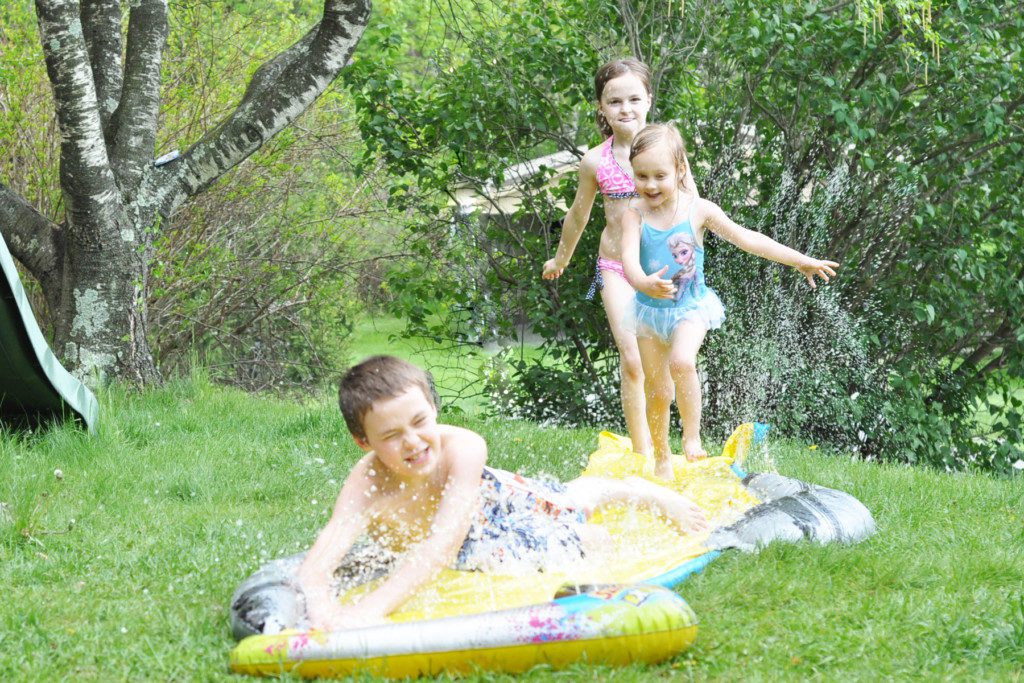 Kids Activities for Summer Slip and Slide