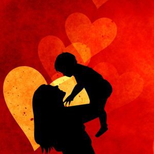 mom-and-son-silhouette
