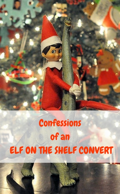 Confessions of an Elf on the Shelf convert. Why this mom of four happily embraces this holiday tradition! #elfontheshelf #elfontheshelfideas