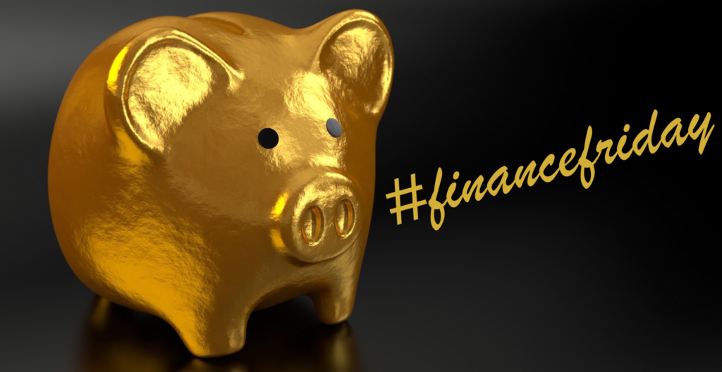The #financefriday golden pig