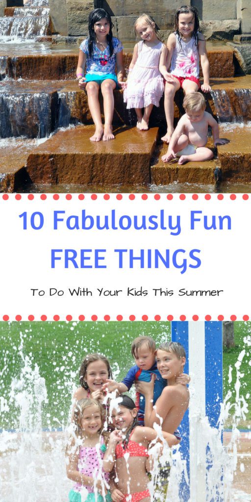 10 Fabulously Fun Free Things To Do With Your Kids This Summer